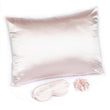 Bella Sleep & Spa Satin Pillowcase Sleep Set - Standard Size Pink