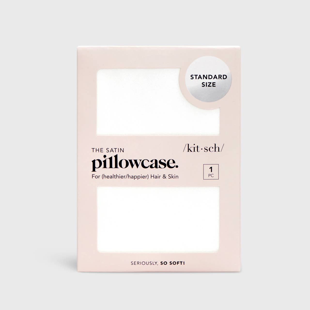 Satin Pillowcase - Ivory White