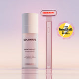 SOLAWAVE 4-in-1 Red Light Therapy Skincare Wand & Activating Serum Kit