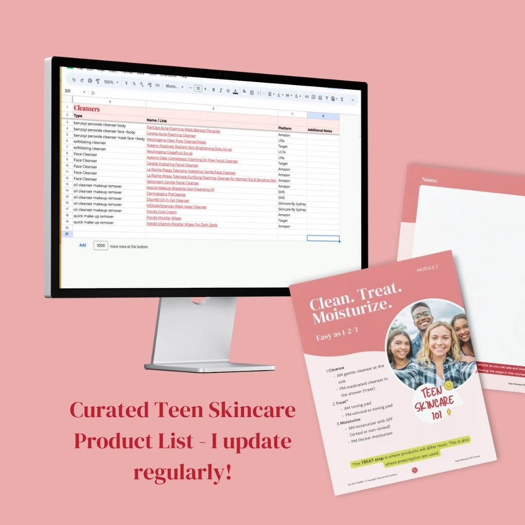 Teen Skincare 101 Course