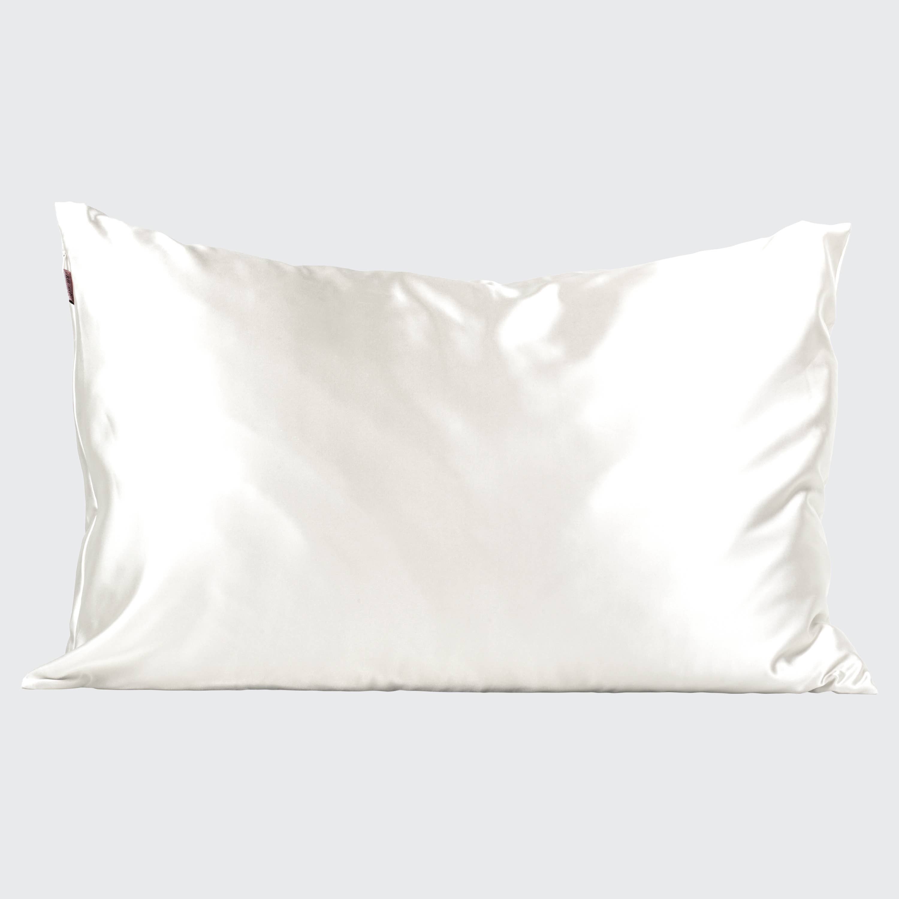 Satin Pillowcase - Ivory White