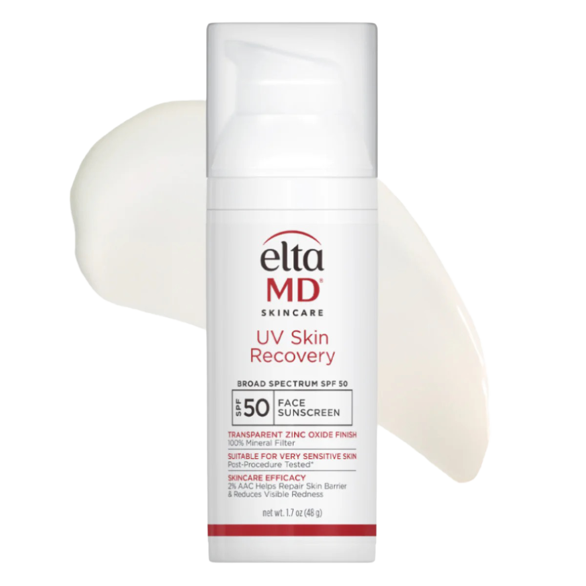 EltaMD UV Skin Recovery Broad Spectrum SPF 50 Face Sunscreen