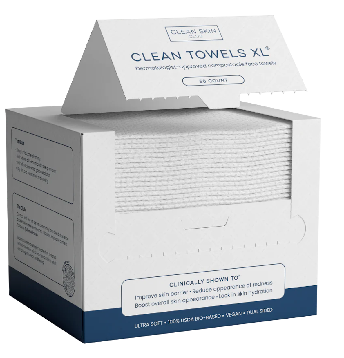 Clean Skin Club Towels XL (50 count)