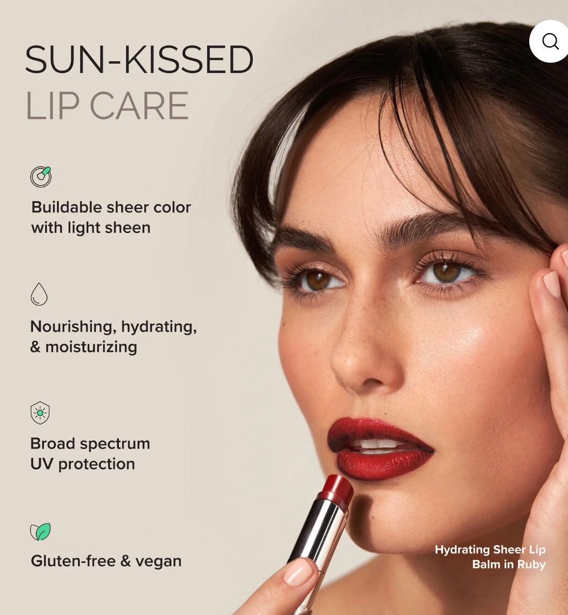 MDSolarSciences Hydrating Sheer Lip Balm SPF 30 Ruby