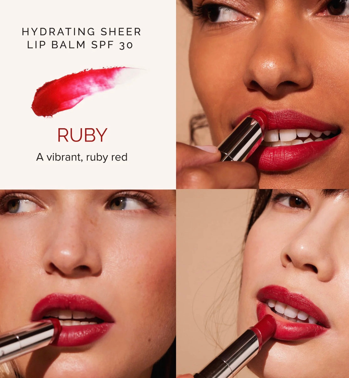 MDSolarSciences Hydrating Sheer Lip Balm SPF 30 Ruby