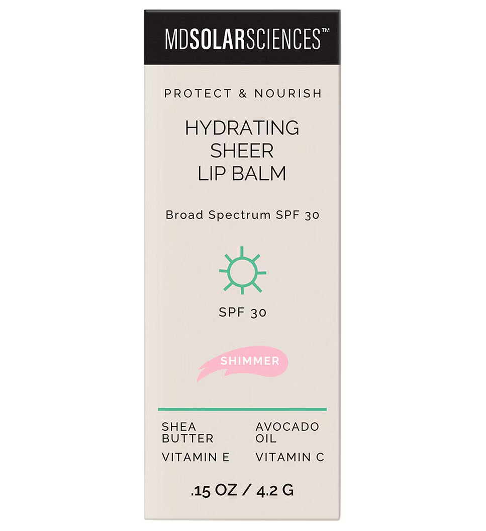 MDSolarSciences Hydrating Sheer Lip Balm SPF 30 Shimmer