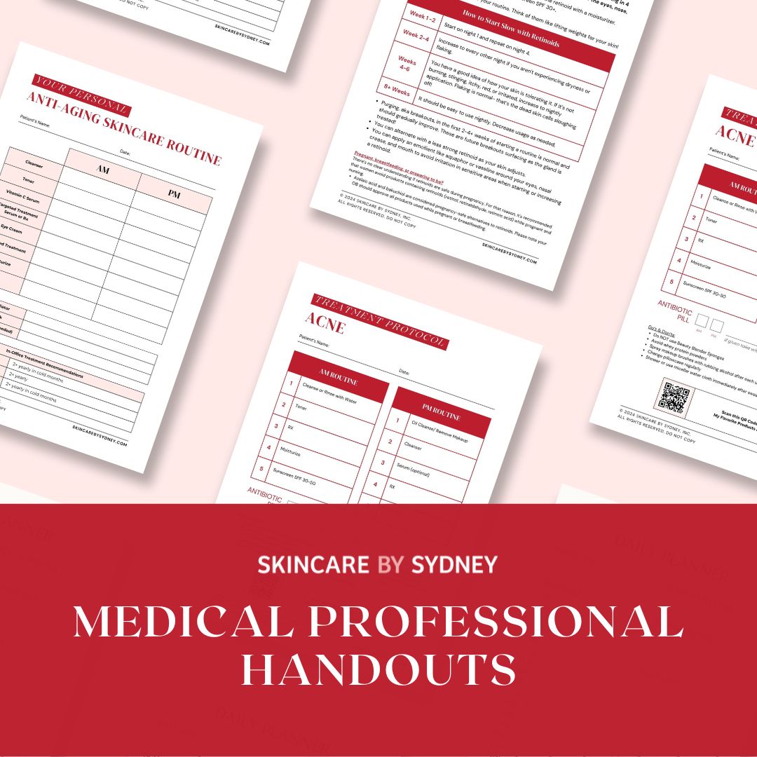 Medical Professional Handouts