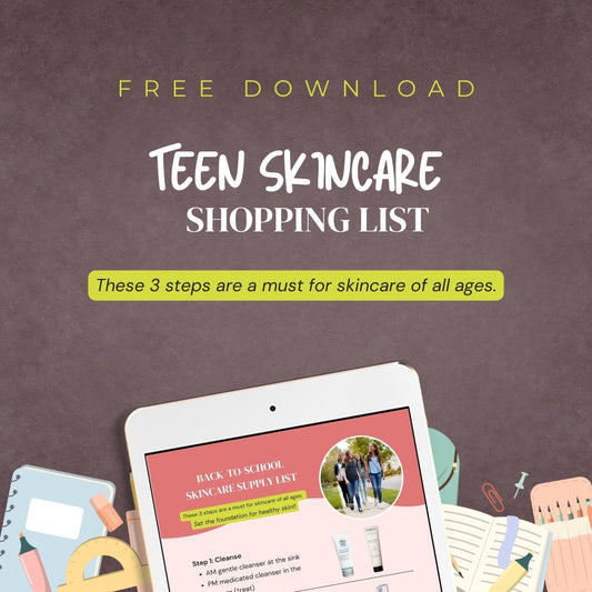 Teen Skincare Shopping List